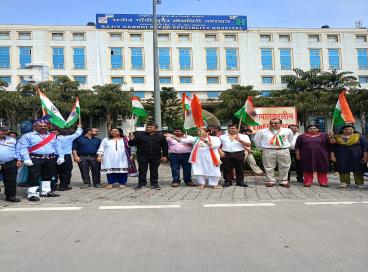 Flag Hosting Ceremony at RGSSH