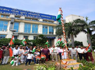 Flag Hosting Ceremony at RGSSH