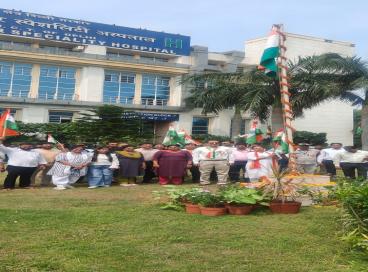Flag Hosting Ceremony at RGSSH