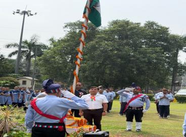 Flag Hosting Ceremony at RGSSH