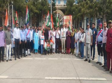 Flag Hosting Ceremony at RGSSH