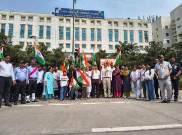 Flag Hosting Ceremony at RGSSH