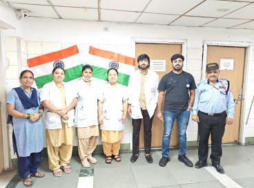 Flag Hosting Ceremony at RGSSH