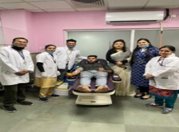 Inauguration of Blood Centre